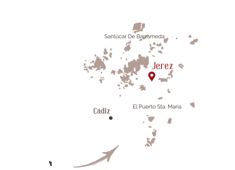 Cartina Jerez B. F. Gonzalez