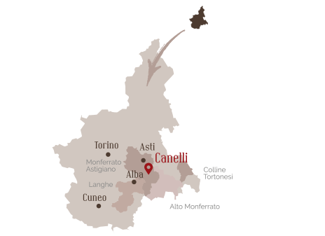 Cartina monferrato Armangia